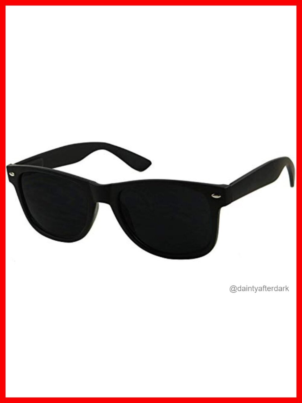 Round Retro 80s Sunglasses Super Dark UV Protection Spring Hinge Full Frame
